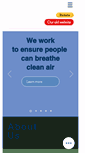 Mobile Screenshot of cleanairinstitute.org